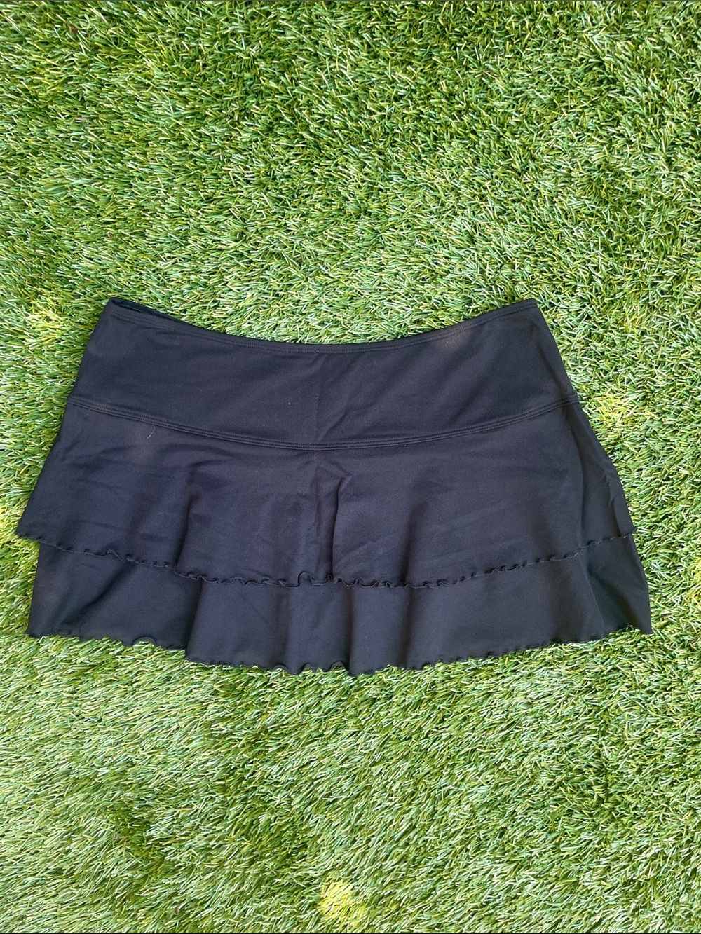Body Glove Black TINY Tiered Mini Skirt